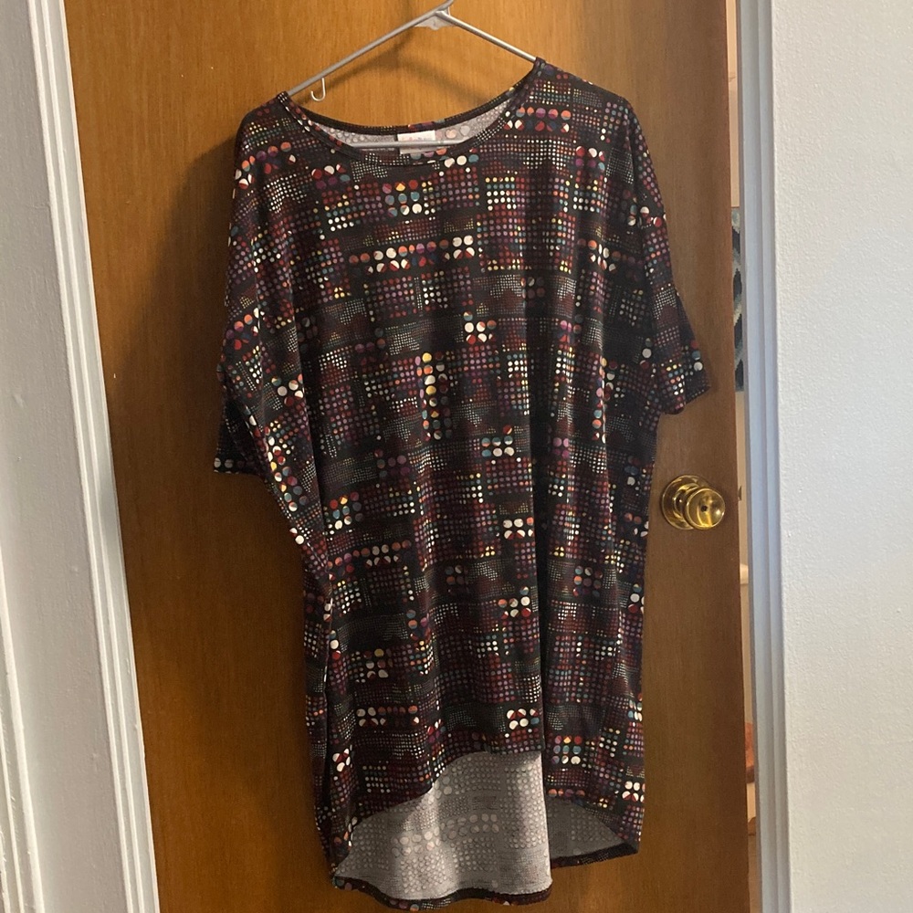 LuLaRoe Multicolor Tunic Top
